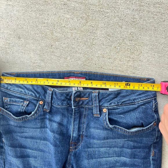 Tommy-hilfiger Women's Blue and Navy Jeans - Picture 5 of 7